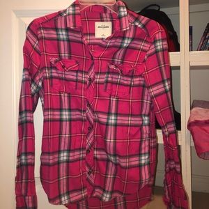 Abercrombie XL Plaid Flannel